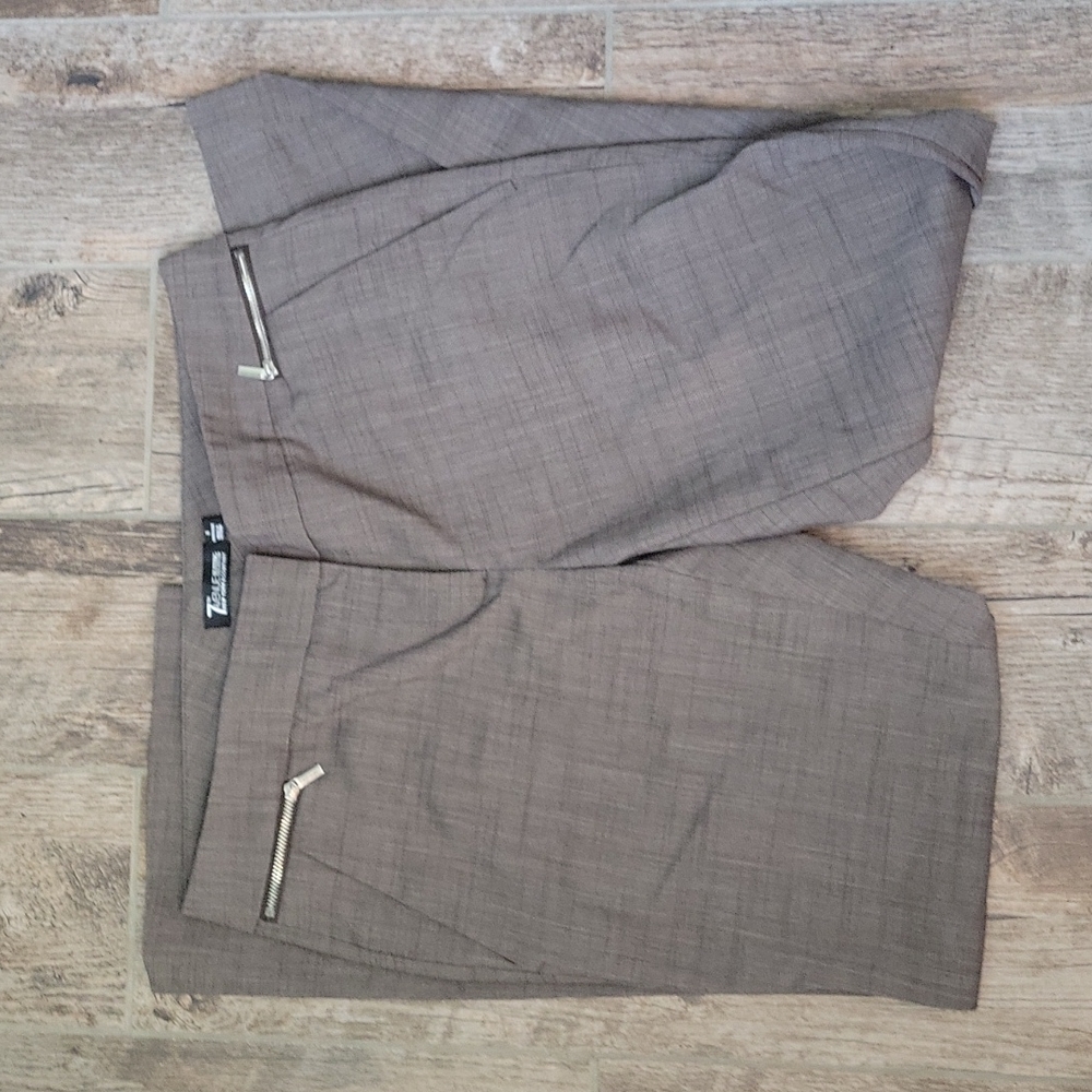 7th Avenue Size 6 Brown Dress Pants